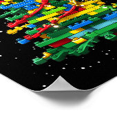 Poster Christmas Tree Block Brick Building Xmas Master Bu (Coin)