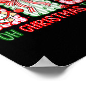 Poster Christmas Tree Cake Funny Quote Oh Christmas Tree (Coin)