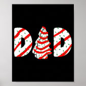 Poster Christmas Tree Cake Matching Family Party Pajama D (Devant)