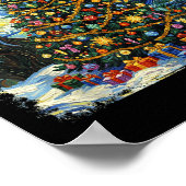 Poster Christmas Tree Van Gogh Starry Night Christmas 202 (Coin)