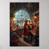 Poster Christmas Workshop with Santa and Mrs Claus (Devant)