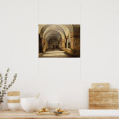 Poster Christoffer Wilhelm Eckersberg - Les Cloîtres (Cuisine)