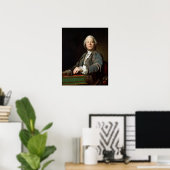 Poster Christoph Willibald Gluck à la spinette, 1775 (Bureau à domicile)