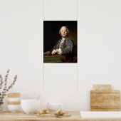 Poster Christoph Willibald Gluck à la spinette, 1775 (Cuisine)