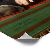 Poster Christoph Willibald Gluck à la spinette, 1775 (Coin)