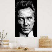 Poster Christopher Walken (Cuisine)