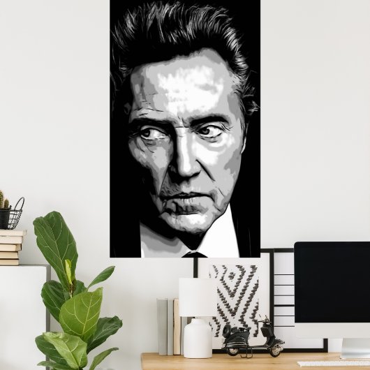 Poster Christopher Walken (Bureau à domicile)
