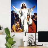 Poster Christus Consolator par Carl Bloch (Bureau à domicile)