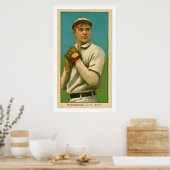 Poster Christy Mathewson Baseball 1909 (Cuisine)