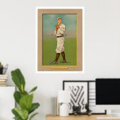 Poster Christy Mathewson Giants Baseball 1911 (Bureau à domicile)