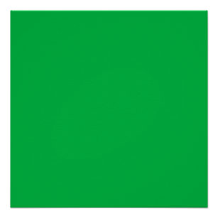 Poster Chroma couleur clé vert