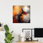Poster Chroma Urbain : Fureur & Lumière (Bureau à domicile)