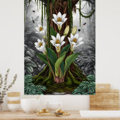 Poster Chromatic Lily Symphony (Cuisine)