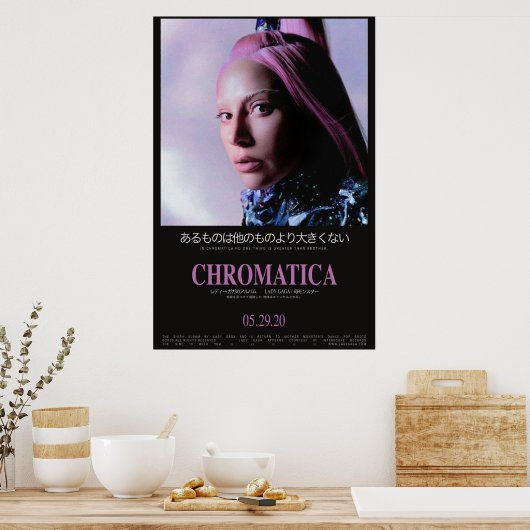 Poster Chromatica IV (Cuisine)
