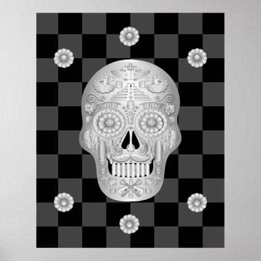 Poster Chrome Calavera Watch (Devant)