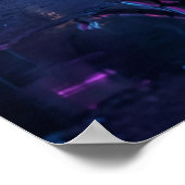 Poster Chrome Chasse au Tigre (Coin)