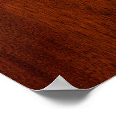 Poster Chrome comme le chardon sur le style en bois d'aca (Coin)