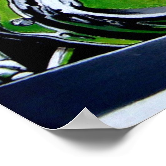 Poster Chrome été (Coin)