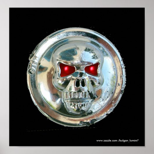 POSTER CHROME SKULL (Devant)