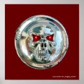 POSTER CHROME SKULL (Devant)
