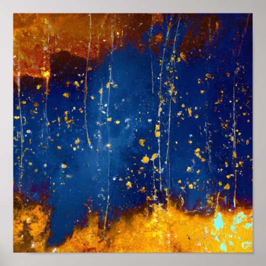 Poster Chroniques célestes : Ciel nocturne de l'Ancien Lo (Devant)