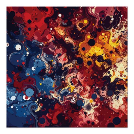 Poster Chroniques cosmiques (Devant)