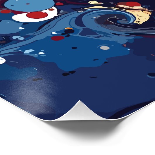 Poster Chroniques cosmiques (Coin)