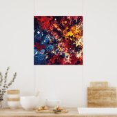 Poster Chroniques cosmiques (Cuisine)