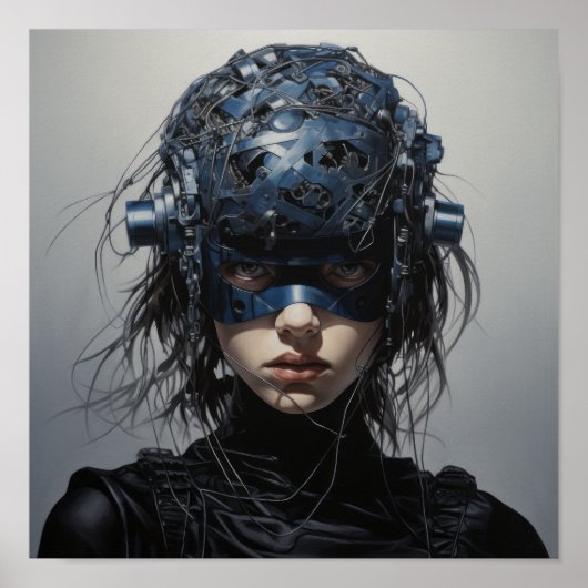 Poster Chroniques de la vaillance : La superhéroïne futur (Devant)