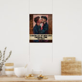 Poster Chroniques des hommes aiment par le temps, les ann (Cuisine)