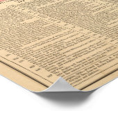 Poster Chronologie des Anglo Saxons de 455 à 1066 (Coin)