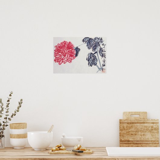 Poster Chrysanthème (Cuisine)