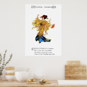 Poster Chrysanthème (Cuisine)