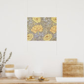 Poster Chrysanthème jolie fleur de William Morris (Cuisine)