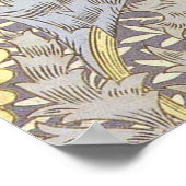 Poster Chrysanthème jolie fleur de William Morris (Coin)