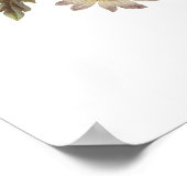 Poster Chrysanthèmes (Coin)
