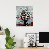 Poster Chrysanthèmes (Bureau à domicile)