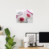 Poster Chrysanthèmes (Bureau à domicile)