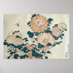 Poster Chrysanthèmes