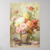 Poster Chrysanthèmes (Devant)