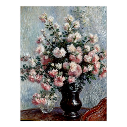 Poster Chrysanthèmes (Devant)