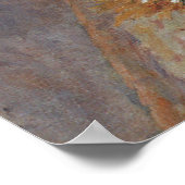 Poster Chrysanthèmes par Gustave Caillebotte (Coin)