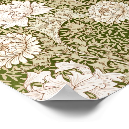 Poster Chrysanthemum Gold, William Morris (Coin)