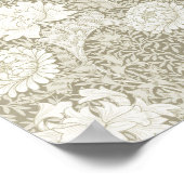 Poster Chrysanthemum Ivory, William Morris (Coin)