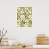 Poster Chrysanthemum Motif William Morris 1877 (Cuisine)