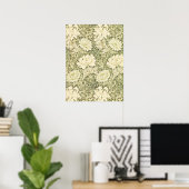 Poster Chrysanthemum Motif William Morris 1877 (Bureau à domicile)