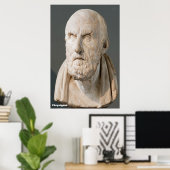 Poster Chrysippus / Philosophe grec (Bureau à domicile)