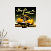 Poster Chrysler 1938 (Cuisine)