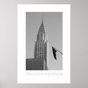 Poster Chrysler Building
