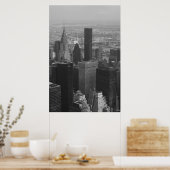 Poster Chrysler Building et Midtown (Cuisine)